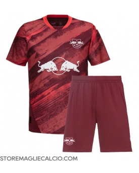 RB Leipzig Maglia Gara Trasferta Repliche 2024-25 Bambino Maniche Corte